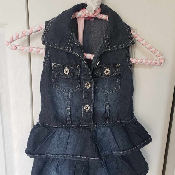 Denim Dress short sleeve - Picture 1 of 3